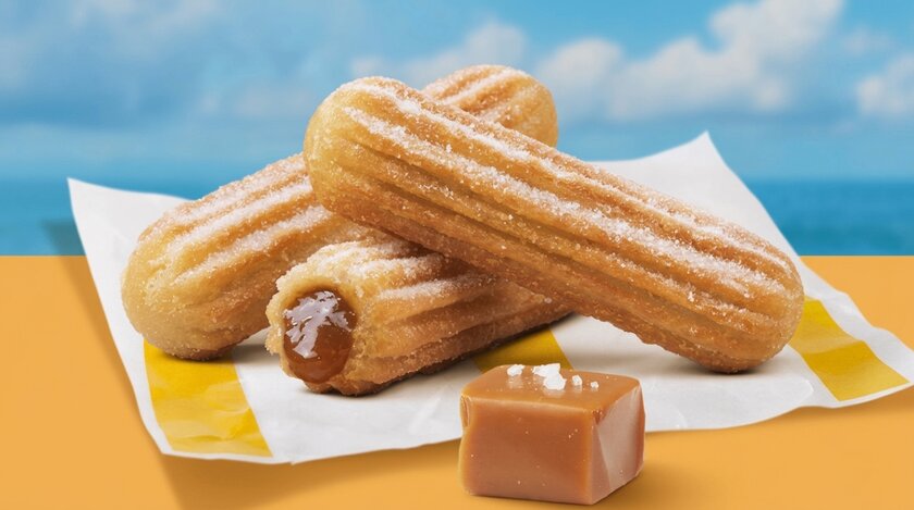 Mcdonalds выпустил карамельные чуррос