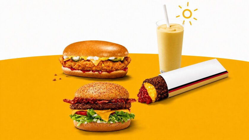McDonalds выпустил летнее меню в немецком стиле