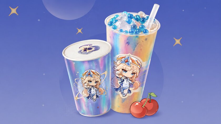 One Price Coffee запустил коллаборацию с Genshin Impact