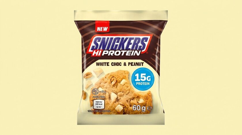 В продаже появилось протеиновое печенье Mars и Snickers