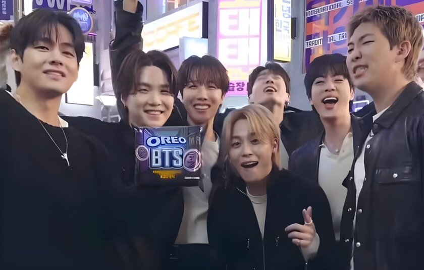 Oreo выпустит лимитированное печенье в стиле BTS