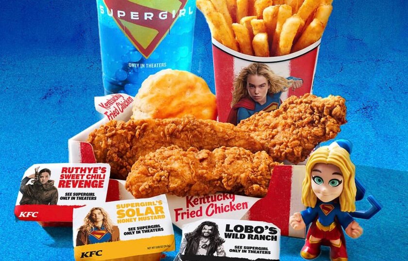 KFC выпустит специальное меню в стиле «Супергёрл»