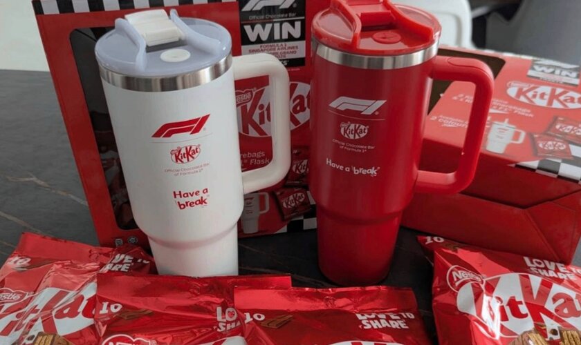 KitKat выпустил боксы с возможностью выиграть билет на гонку