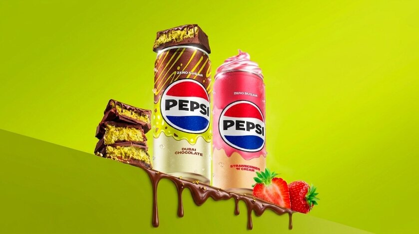 Pepsi выпустила две десертных газировки без сахара