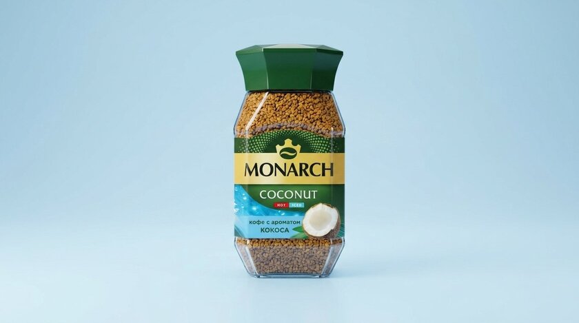 Monarch выпустил кофе со вкусом кокоса