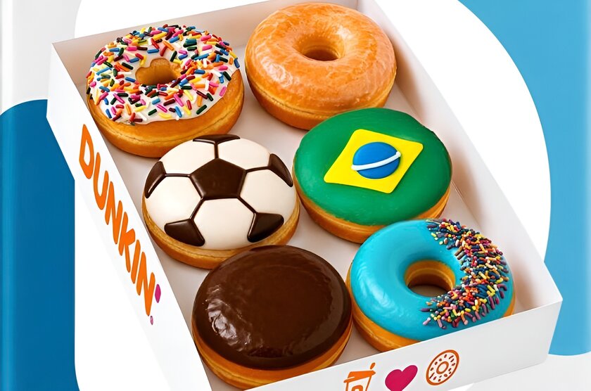 Dunkin выпустил набор пончиков к Чемпионату мира по футболу