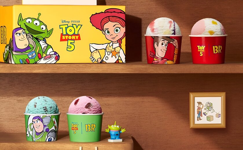 Baskin Robbins выпустил мороженое в стиле «Истории игрушек»
