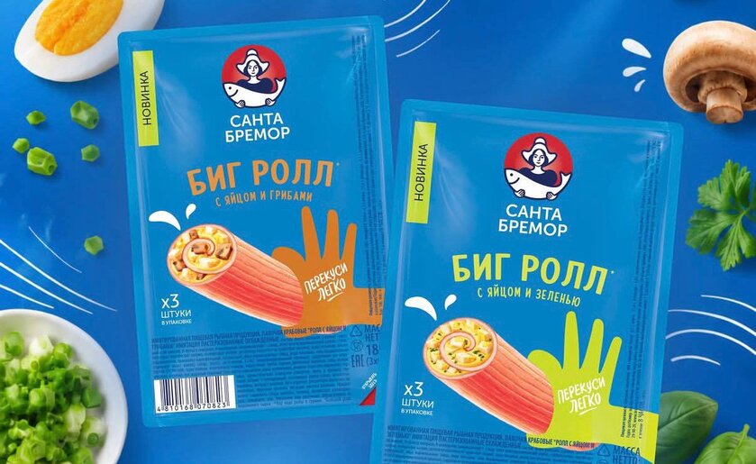 «Санта Бремор» выпустила два новых вкуса «Биг Ролла»