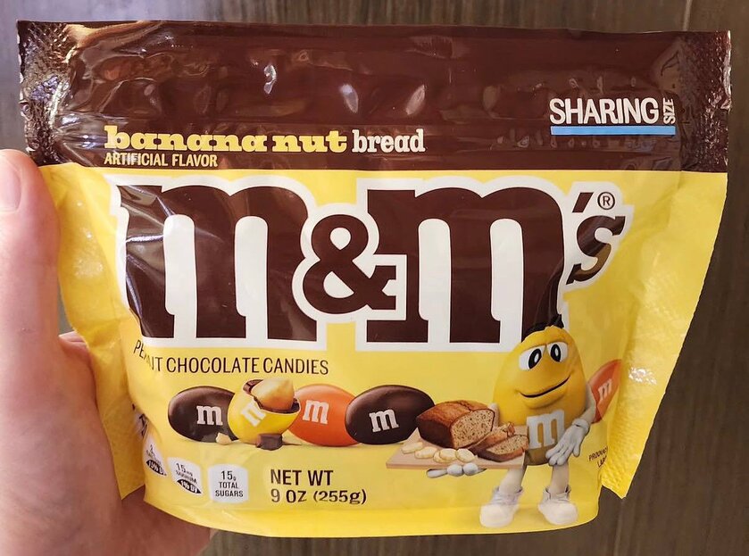Банановый хлеб теперь в формате драже с новинкой от M&M’s