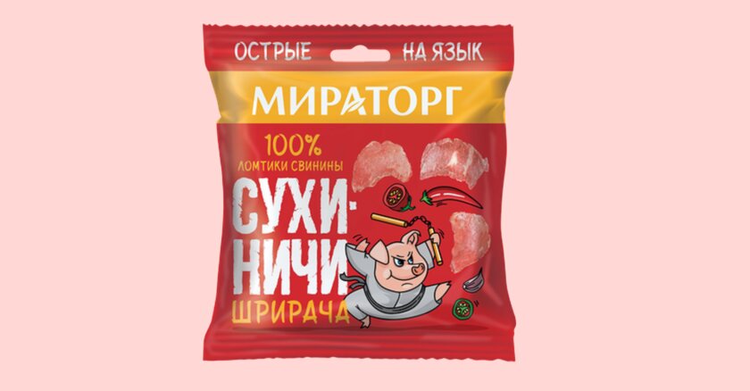 «Мираторг» добавил огня в линейку мясных снеков