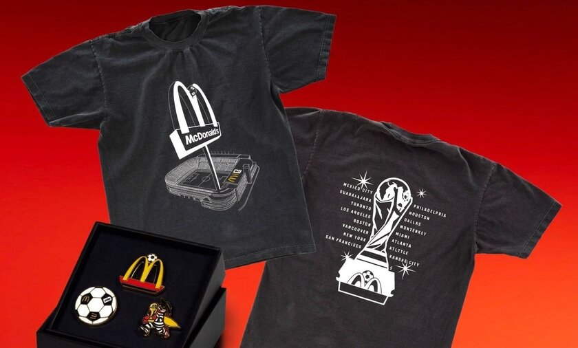 Гол в сердца фанатов: McDonalds выпустил мерч к FIFA 2026