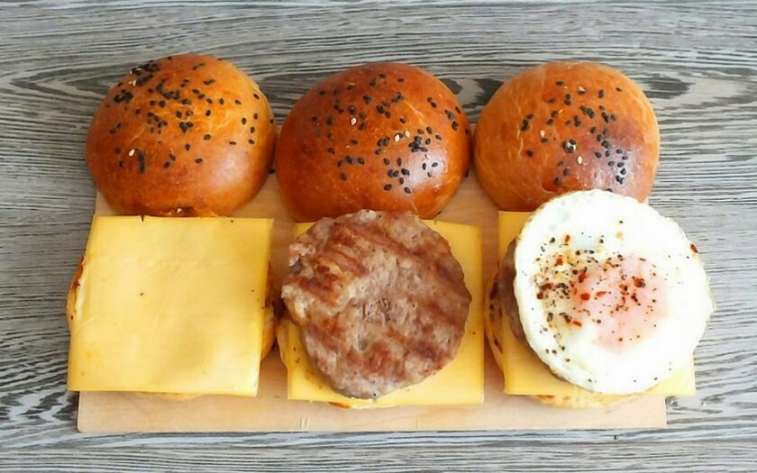 Три варианта домашнего бургера: из говядины, курицы и ЗОЖ-вариант в салате