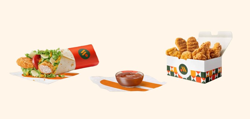 Карри-принт на одежде? Легко! «Вкусно — и точка» уже в деле