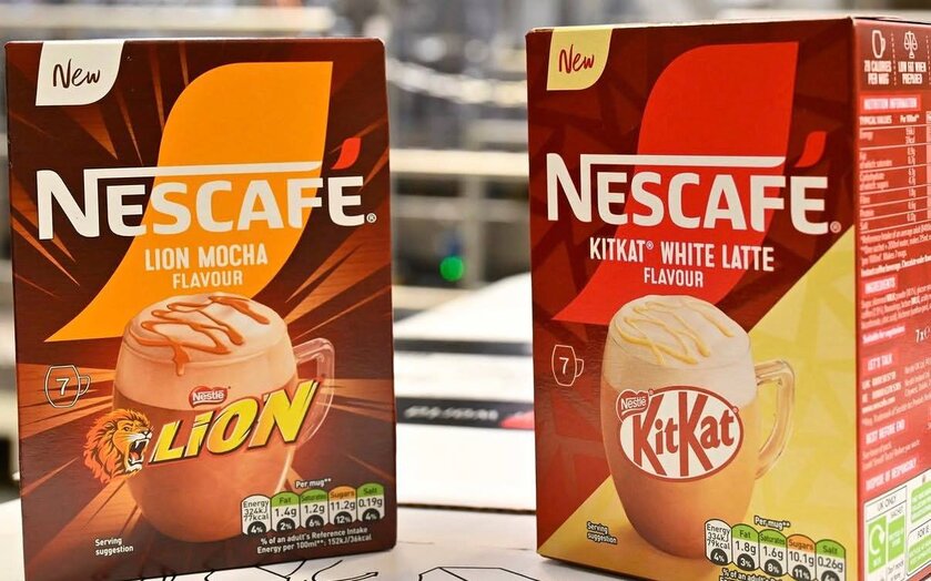 Nescafe добавил в кофе популярные шоколадные батончики