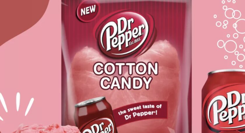 Dr Pepper теперь в формате сахарного облака