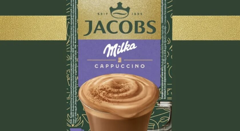 Jacobs знает секрет счастья — это кофе со вкусом Milka