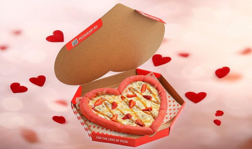 Pizza Hut представила идеальную пиццу для свиданий