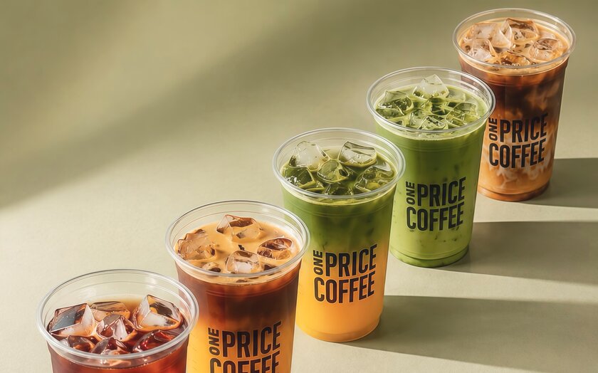 Освежите лето новыми напитками из One Price Coffee