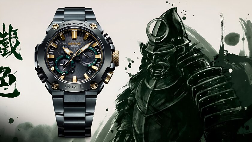 Вдохновленные самураями: Casio представила новые модели G-SHOCK MR-G