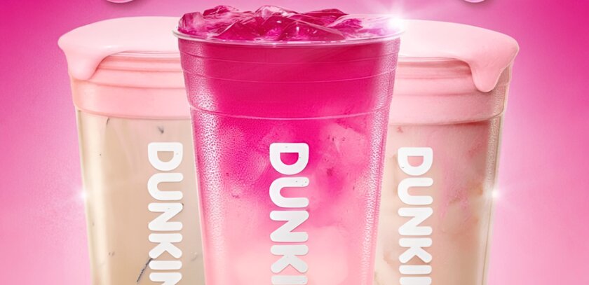 Встречайте розовый заряд бодрости с новинками от Dunkin