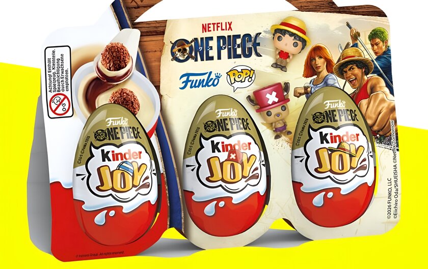 Вперёд за сокровищами: Kinder Joy встречает мир One Piece