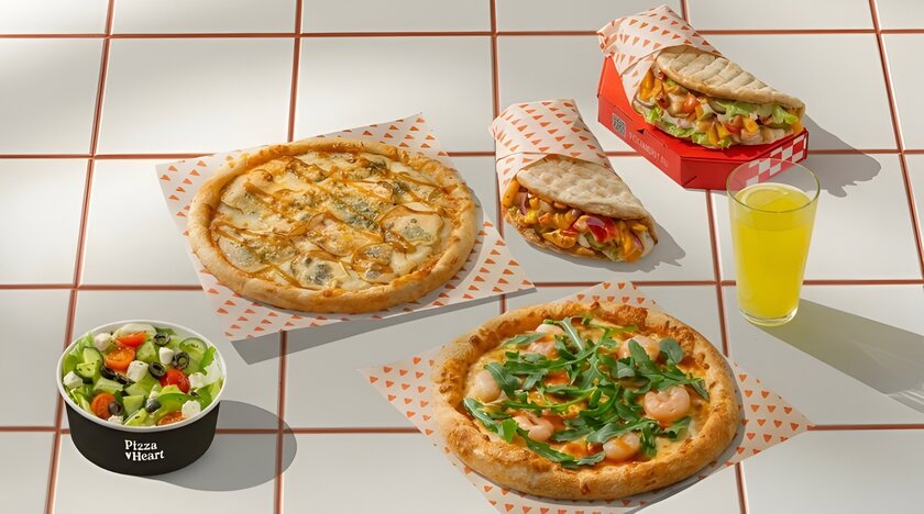 Pizza Heart зовёт всех на «Греческие каникулы» с новым меню