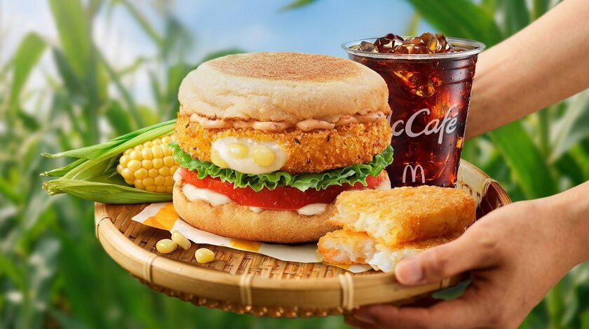 Кукуруза в маффине? McDonalds говорит «да» такому сочетанию