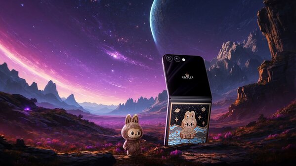 Caviar выпустила Galaxy Z Fold7 и Flip7 с Labubu из золота 999 пробы