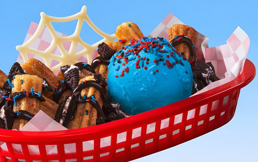 Человек-паук бы оценил новые десерты от Baskin Robbins