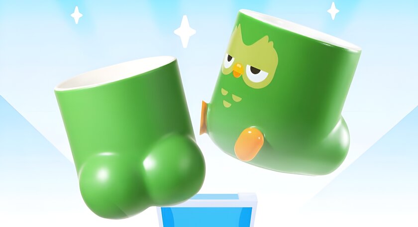 Пропускаешь уроки в Duolingo? Получишь кружку с мотивацией
