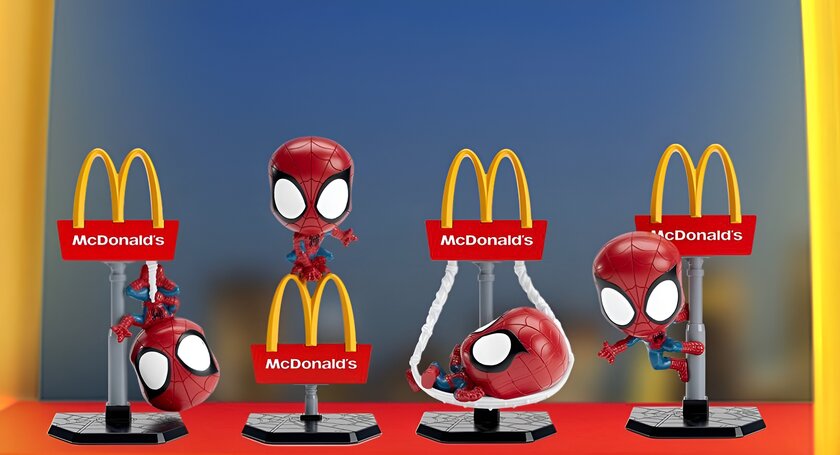 Супергерой на полке: новые коллекционные фигурки в McDonalds