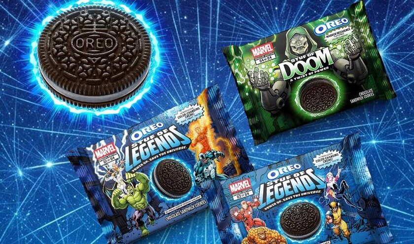 Супергеройский вкус: персонажи Marvel теперь на печенье Oreo