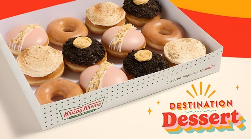 Экзотика на максимум в новой коллекции пончиков Krispy Kreme