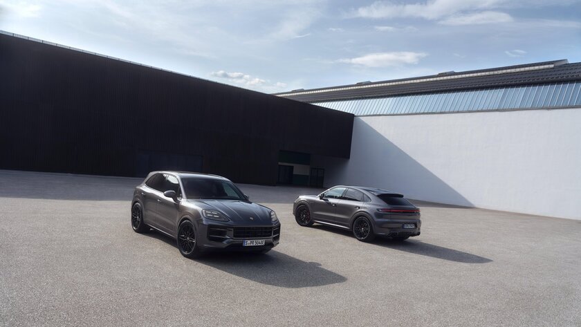 Porsche представила новые Taycan и Cayenne в версии Black Edition
