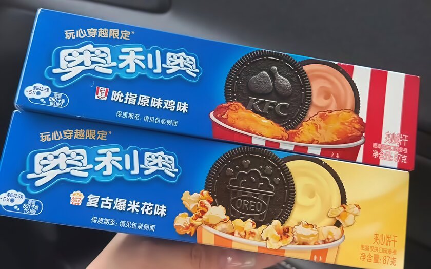 Появилось Oreo со вкусом жареной курочки