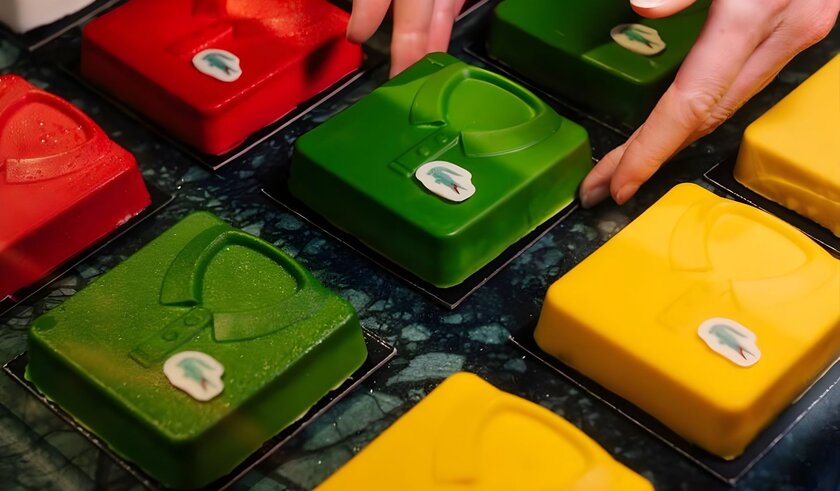 Хотите попробовать футболку Lacoste? Бегите в фирменное кафе
