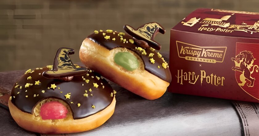 Узнать свой факультет Хогвартса теперь можно в Krispy Kreme