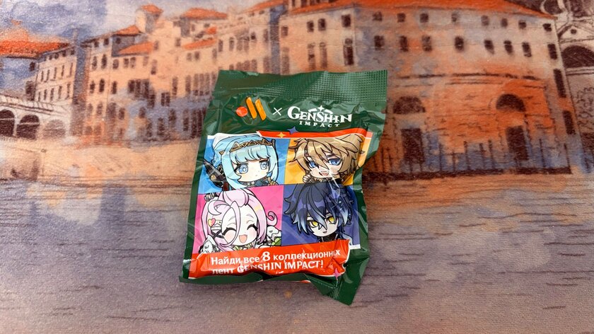 Вскрываем бокс по Genshin Impact от «Вкусно — и точка»