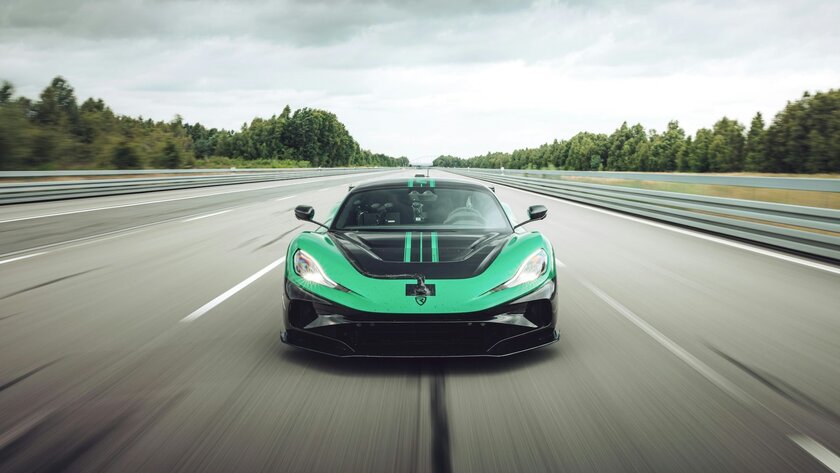 Электрический гиперкар Rimac Nevera R установил 24 мировых рекорда
