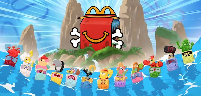 McDonalds удивил фанатов One Piece и Губки Боба новым комбо
