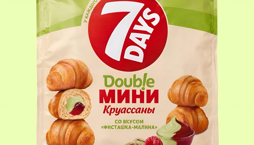 Бежим пробовать новый двойной вкус круассанов 7Days