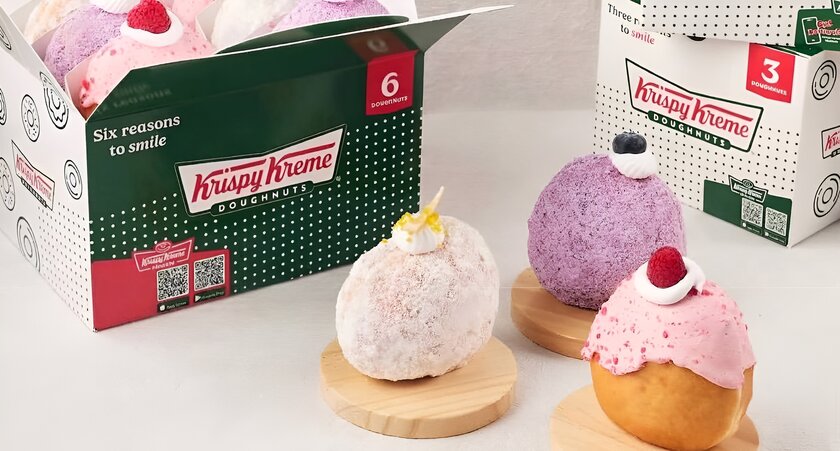 Роскошь Италии: пробуем премиальные пончики от Krispy Kreme