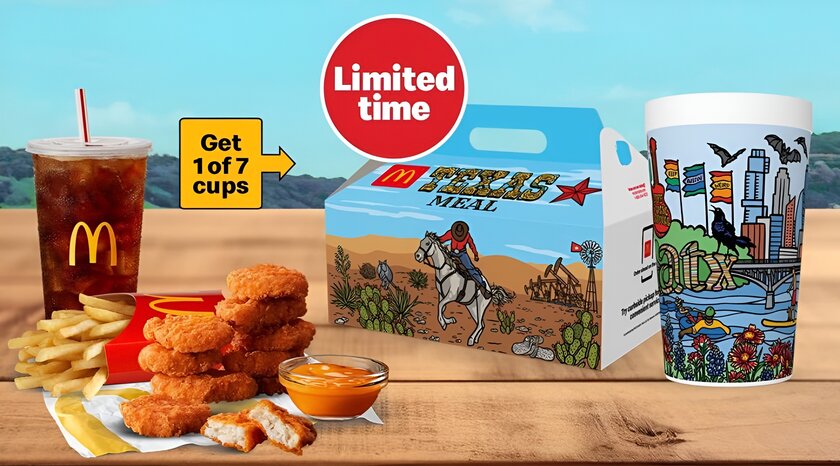 Готовим лассо и ловим техасское комбо от McDonalds
