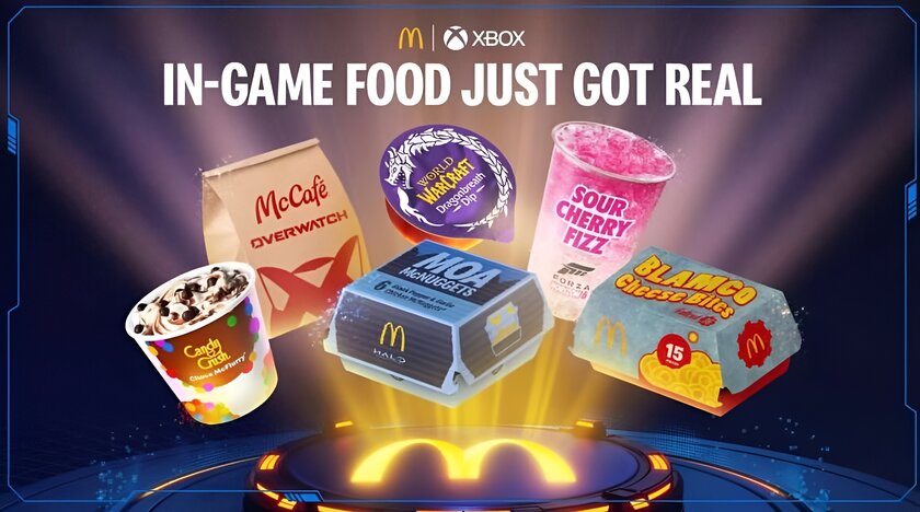 Обед для геймера: пробуем игровое меню от McDonalds и Xbox