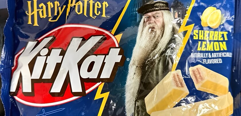 Лимонная магия на полках: встречайте KitKat с Дамблдором