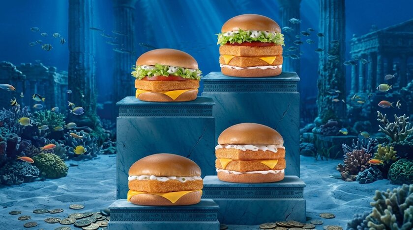 Океан в булочке: McDonalds радует фанатов рыбными новинками