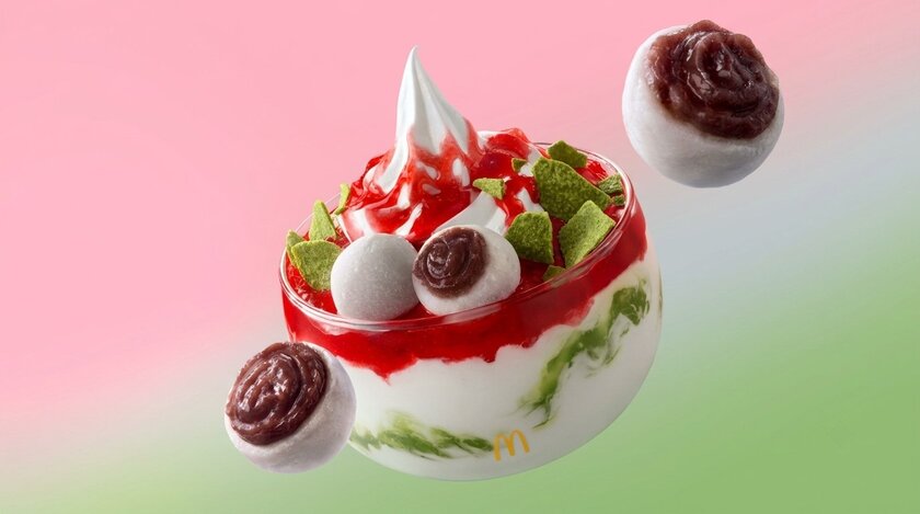Вкусы Японии: пробуем новый Sundae Deluxe в McDonalds
