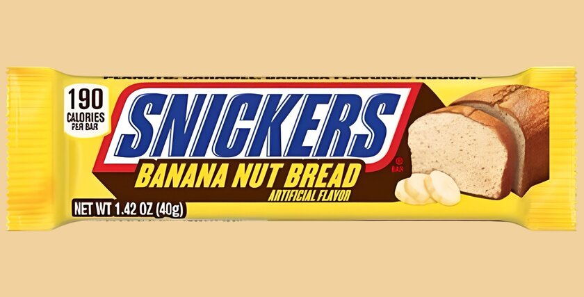 Зарядись энергией с орехово-банановой новинкой от Snickers