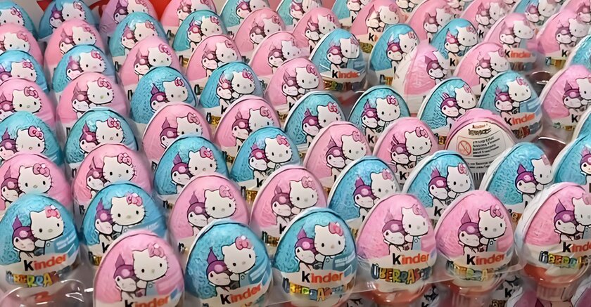 Милота и сладость: в Россию завезли Kinder с Hello Kitty