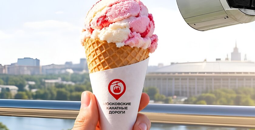 Прокатись на Московской канатной дороге и получи мороженое